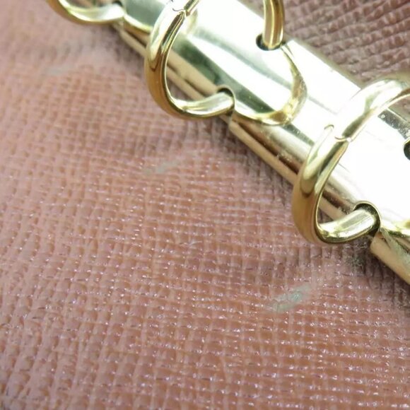 Auth LOUIS VUITTON Monogram Agenda PM Agenda/Note Cover Brown - Picture 5 of 10